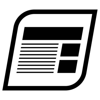 Kablolar modern simge, vektör illüstrasyonu