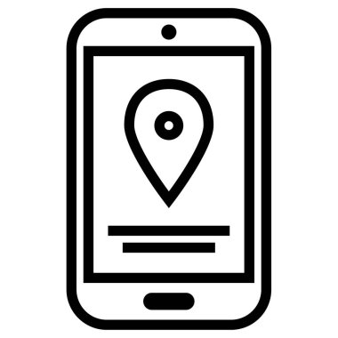mobil konum simgesi, özet biçimi 