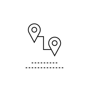 GPS ve Navigasyon simgesi vektör illüstrasyon tasarımı   