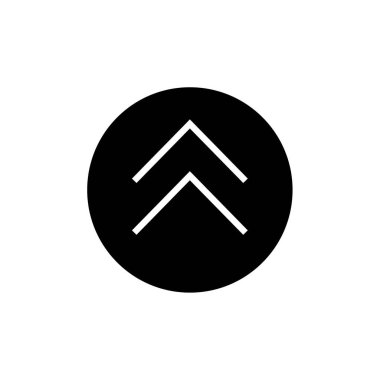 Modern ok simgesinin vektör illüstrasyonu    