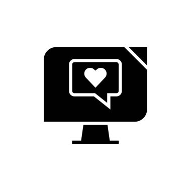 SMS ve Metin mesajlaşması vektör illüstrasyonu