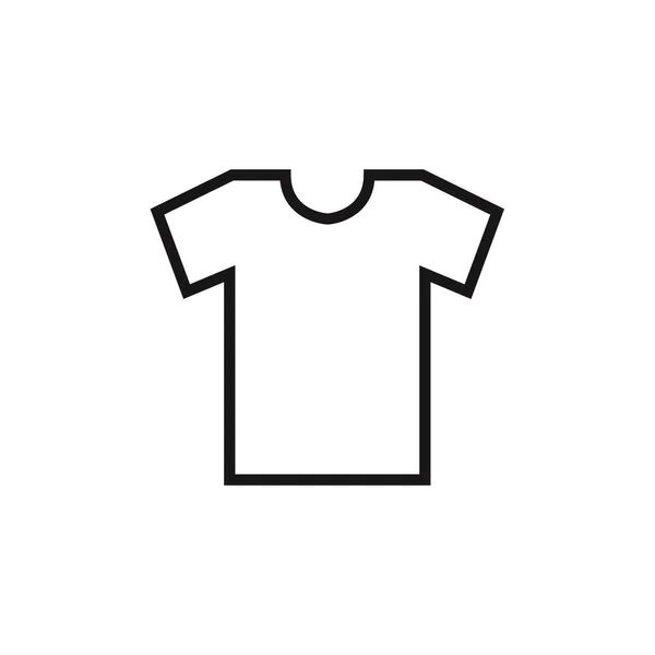 T恤衫图标 矢量插图 — 图库矢量图片