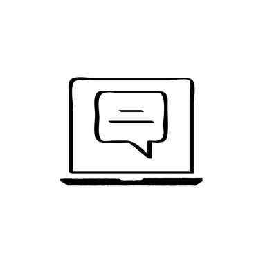 SMS ve Metin mesajlaşması vektör illüstrasyonu