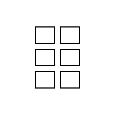 Kablolar modern simge, vektör illüstrasyonu