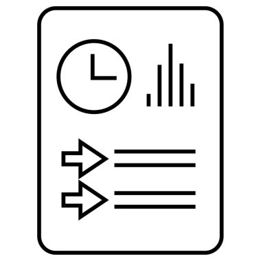 Modern simge ve vektör illüstrasyonunu bildirir