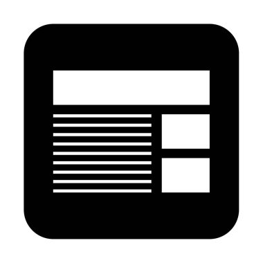 Kablolar modern simge, vektör illüstrasyonu