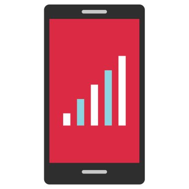 Cep telefonu. Basit resimleme