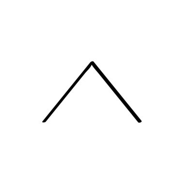 ok simgesi vektör illüstrasyonu   