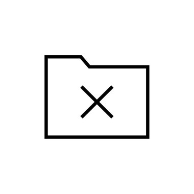 dosya dizini vektör illüstrasyonu