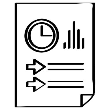 çubuk çizelgesi vektör illüstrasyonu  