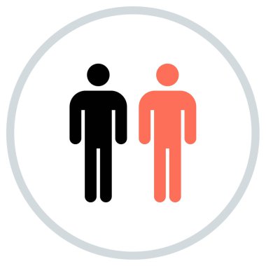 Kullanıcı profil simgesi vektör resimleme arkaplanı 