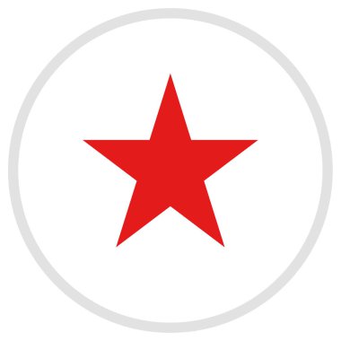 yıldız simgesi vektör illüstrasyonu