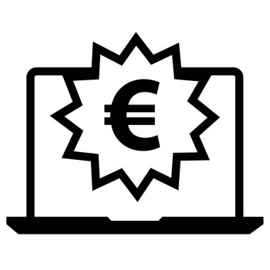 Avro bankacılığı. Basit resimleme 