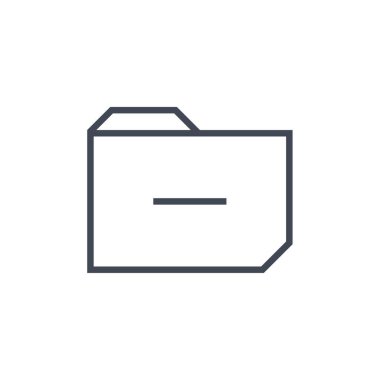 dosya dizini vektör illüstrasyonu