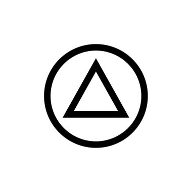  Ok düğmesi. düz biçim simgesi tasarımı