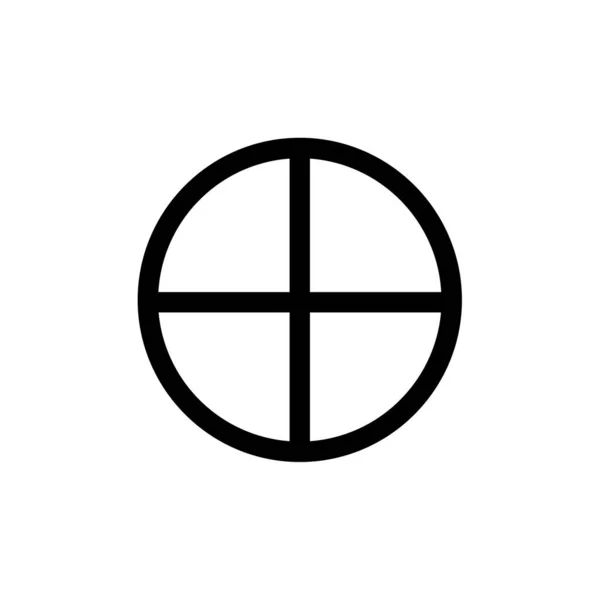 Navigointi Kuvake Vektori Kuva Suunnittelu Logo — vektorikuva