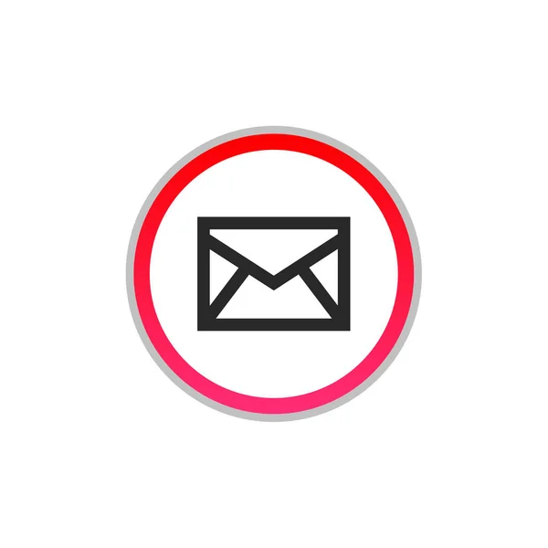 Mail Icon Vector Illustration — Stock Vector
