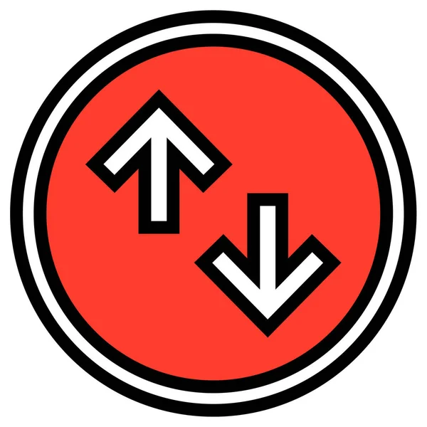 Optionen Symbol Vektor Illustration — Stockvektor