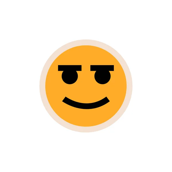 Ícone Emoji Ilustração Vetorial —  Vetores de Stock