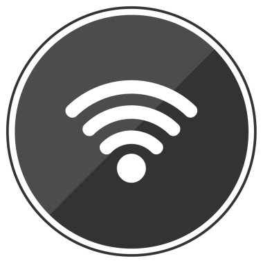 wifi simgesi vektör illüstrasyonu 
