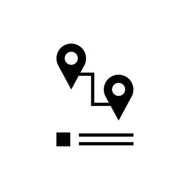 GPS Simgesi, Seyrüsefer Sembolü, Basit Tasarım 