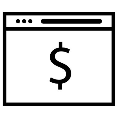 SEO Web Tarayıcısı, vektör illüstrasyonu