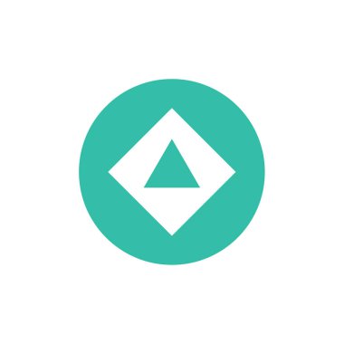 Bir yıldız simgesinin vektör illüstrasyonu