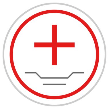 Modern b 'nin vektör illüstrasyonu eksik simgesi