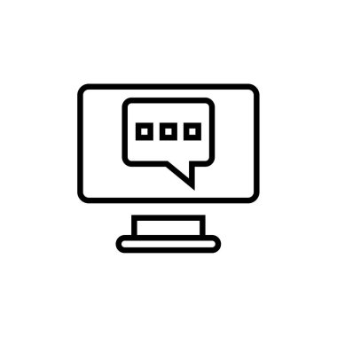 SMS ve Metin mesajlaşması vektör illüstrasyonu