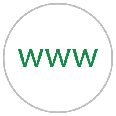 www simgesi, vektör illüstrasyonu