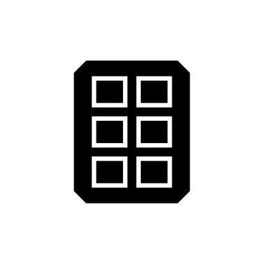 ev simgesi vektör illüstrasyonu