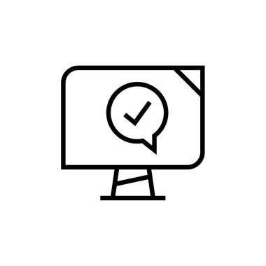 SMS ve Metin mesajlaşması vektör illüstrasyonu