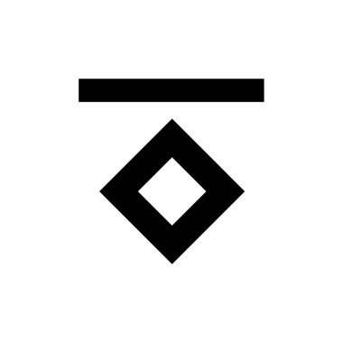 ok simgesi vektör illüstrasyonu