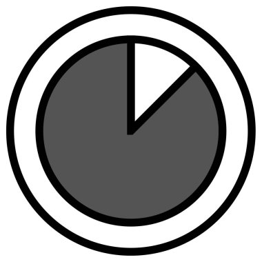 Pasta çizelgesi. Basit resimleme