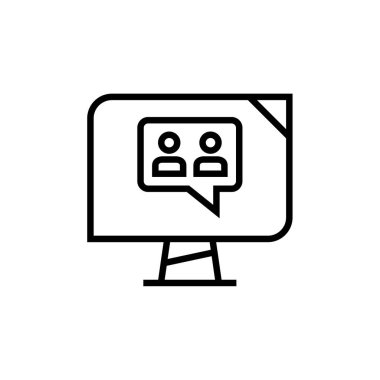 SMS ve Metin mesajlaşması vektör illüstrasyonu