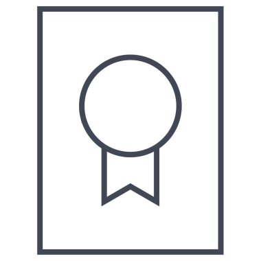 ödül rozeti simgesi, vektör illüstrasyonu