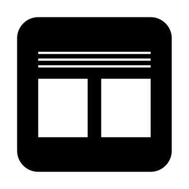 Kablolar modern simge, vektör illüstrasyonu