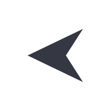 GPS Simgesi, Seyrüsefer Sembolü, Basit Tasarım 