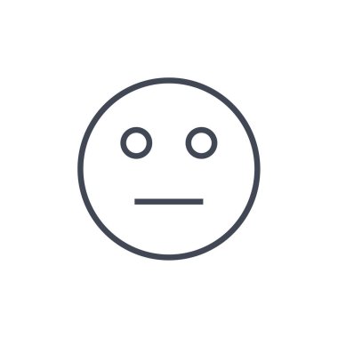 yüz simgesi, vektör illüstrasyonu