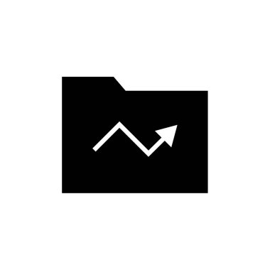 Dosya. Web simgesi basit illüstrasyon          