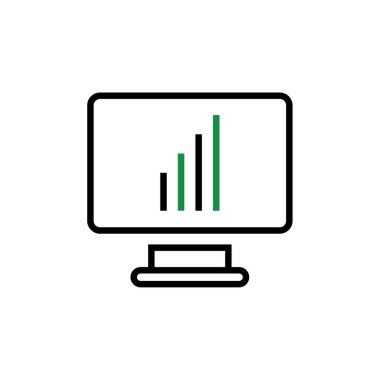 bilgisayar simgesi vektör illüstrasyonu