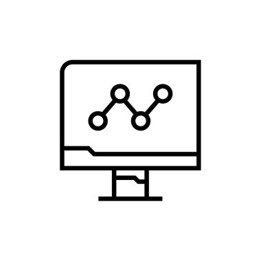 Bilgi Grafik simgesi vektör illüstrasyonu