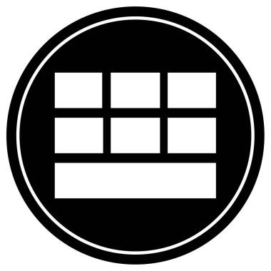 İnternet sitesi. Web simgesi basit illüstrasyon 