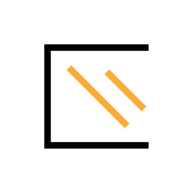 soyut yaratıcı logo simgesi tasarımı, vektör şablonu      