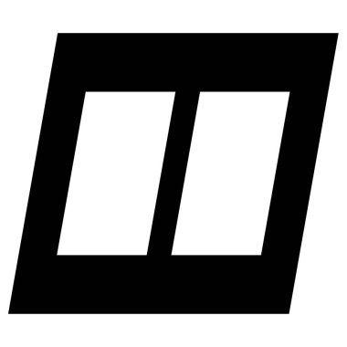 Kablolar modern simge, vektör illüstrasyonu