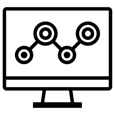 Değiştirilebilen veya düzenlenebilen ağ vektör simgesi 