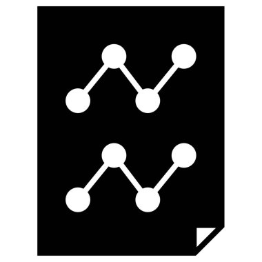  analitik veri simgesi vektör illüstrasyonu