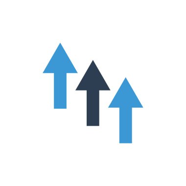 ok simgesi vektör illüstrasyonu