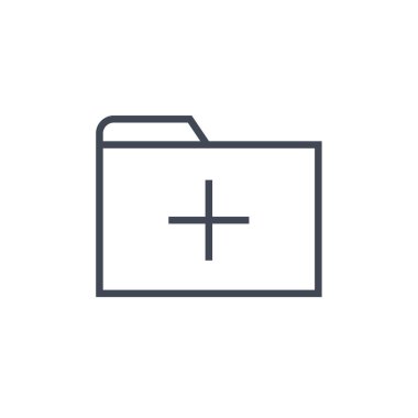 Dosya. Web simgesi basit illüstrasyon          