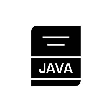 soyut Java dosya vektör illüstrasyonu. 